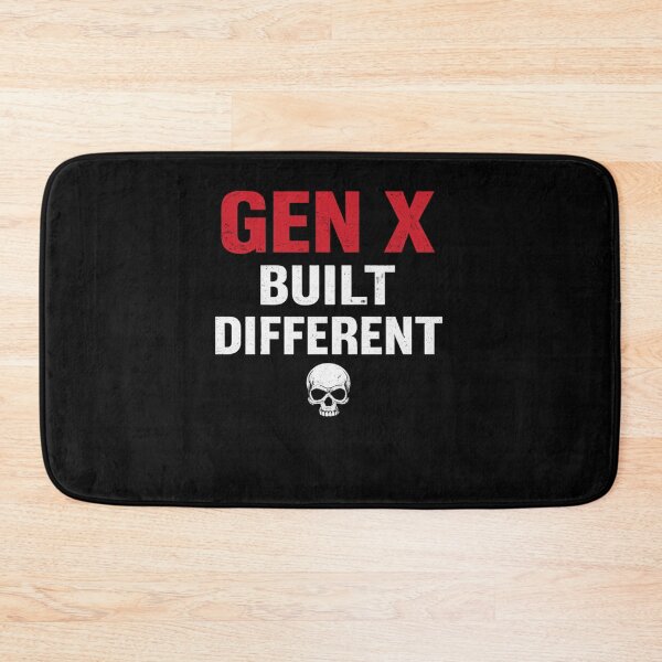 Item preview, Gen X Built Different Shirt Funny Retro Generation X Vintage 80s 90s Tee designed and sold by VibeOffline Studio.