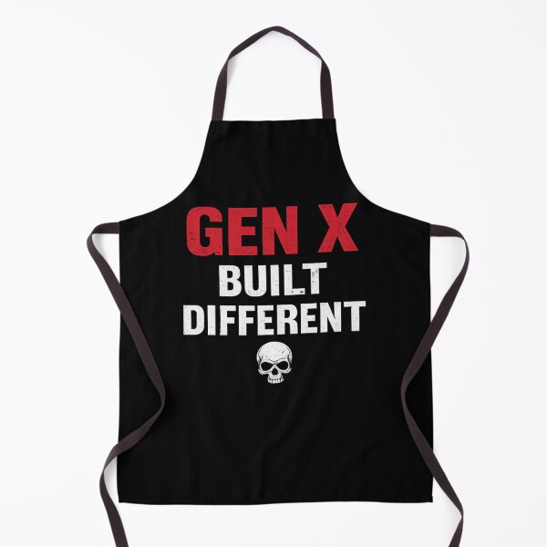 Item preview, Gen X Built Different Shirt Funny Retro Generation X Vintage 80s 90s Tee designed and sold by VibeOffline Studio.