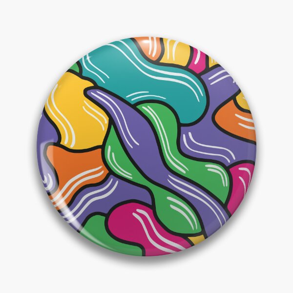 Item preview, 70s Groovy Abstract Liquid Pattern designed and sold by BrownHorse90s.