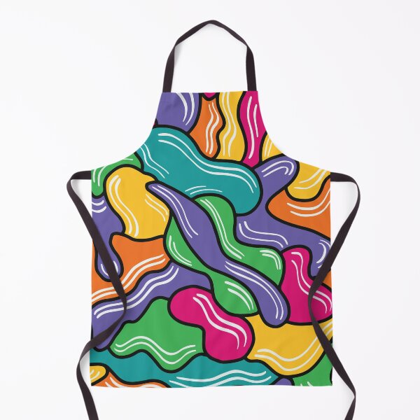Item preview, 70s Groovy Abstract Liquid Pattern designed and sold by BrownHorse90s.