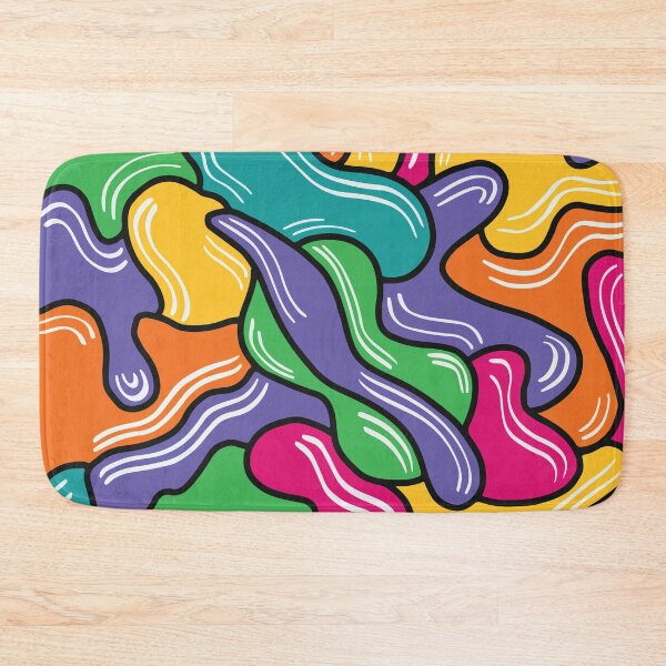 Item preview, 70s Groovy Abstract Liquid Pattern designed and sold by BrownHorse90s.