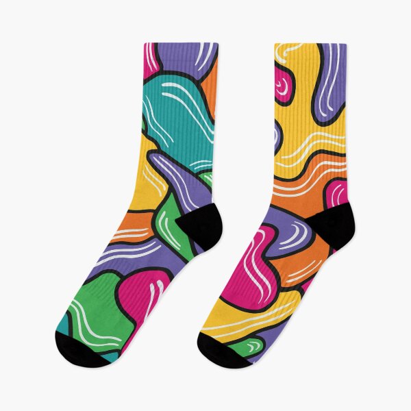 Item preview, 70s Groovy Abstract Liquid Pattern designed and sold by BrownHorse90s.