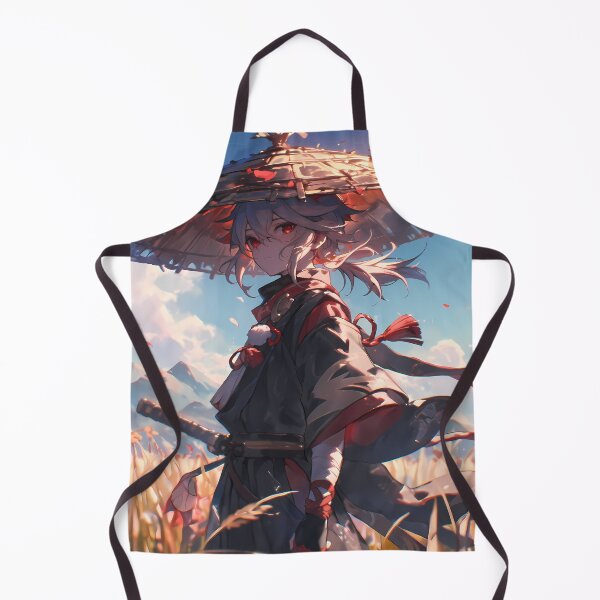 Item preview, Kazuha Genshin Impact Windy Wanderer Straw Hat Maple Leaf Mood designed and sold by Tokyonomad.