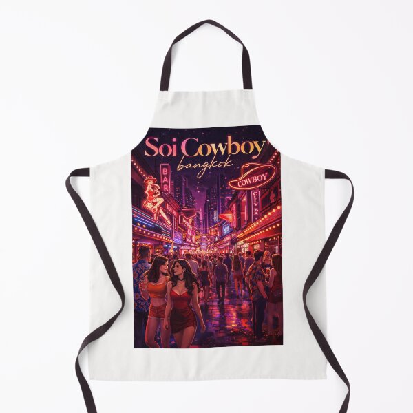Item preview, Soi Cowboy Bangkok Neon District with Sukhumvit Nightlife and City Streets designed and sold by Places On Earth.