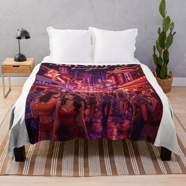 Item preview, Soi Cowboy Bangkok Neon District with Sukhumvit Nightlife and City Streets designed and sold by Places On Earth.