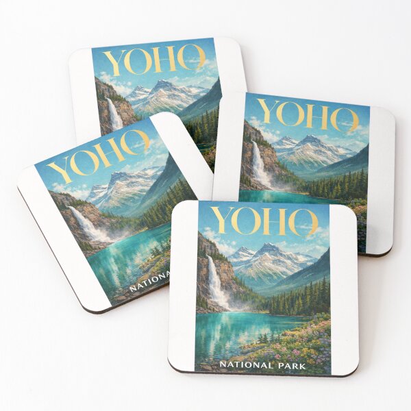 Item preview, Yoho National Park Emerald Lake Mount Burgess Takakkaw Falls Canadian Rockies designed and sold by Places On Earth.