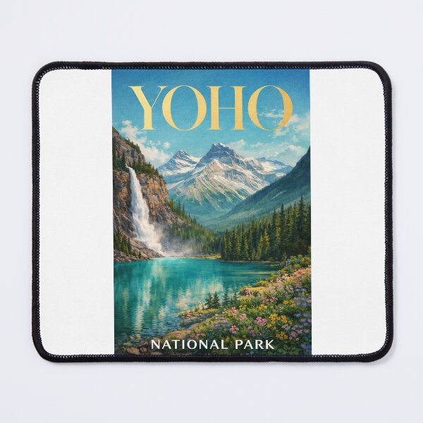 Item preview, Yoho National Park Emerald Lake Mount Burgess Takakkaw Falls Canadian Rockies designed and sold by Places On Earth.