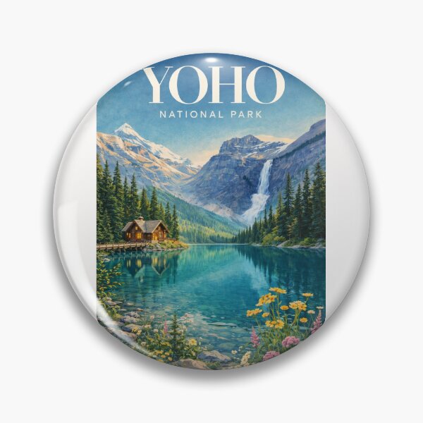 Item preview, Yoho National Park Lake O’Hara Takakkaw Falls Mount Victoria Canadian Rockies designed and sold by Places On Earth.