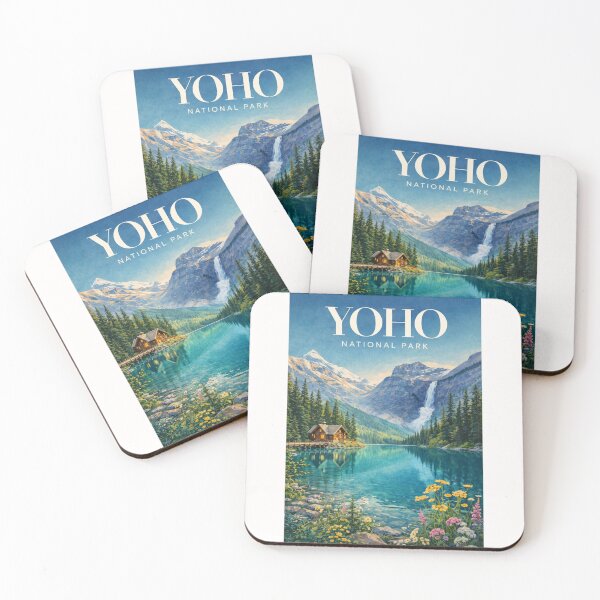 Item preview, Yoho National Park Lake O’Hara Takakkaw Falls Mount Victoria Canadian Rockies designed and sold by Places On Earth.