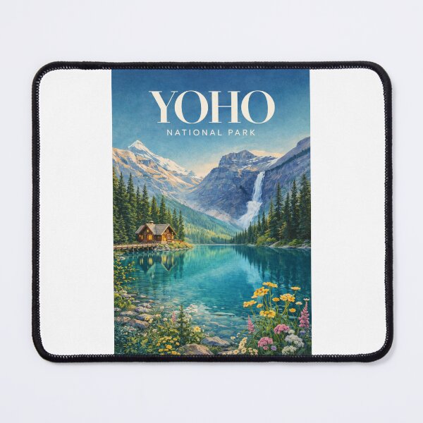 Item preview, Yoho National Park Lake O’Hara Takakkaw Falls Mount Victoria Canadian Rockies designed and sold by Places On Earth.