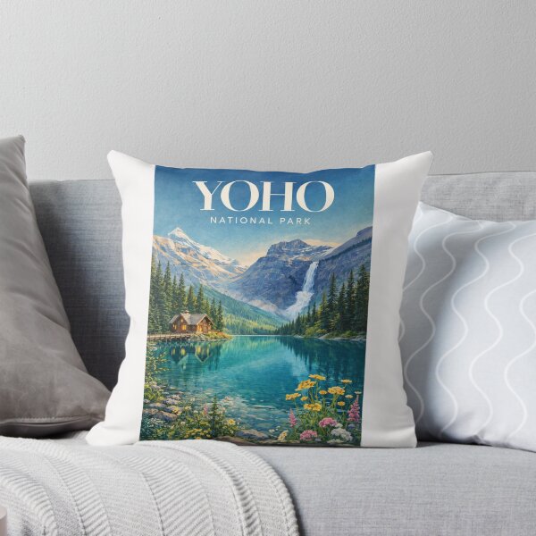 Item preview, Yoho National Park Lake O’Hara Takakkaw Falls Mount Victoria Canadian Rockies designed and sold by Places On Earth.