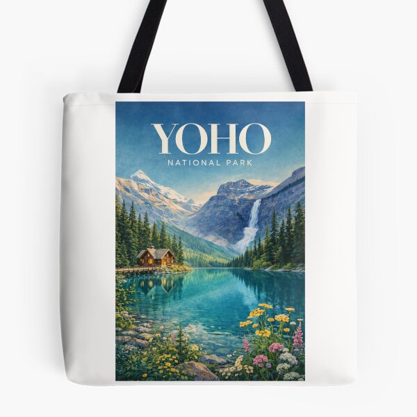 Item preview, Yoho National Park Lake O’Hara Takakkaw Falls Mount Victoria Canadian Rockies designed and sold by Places On Earth.