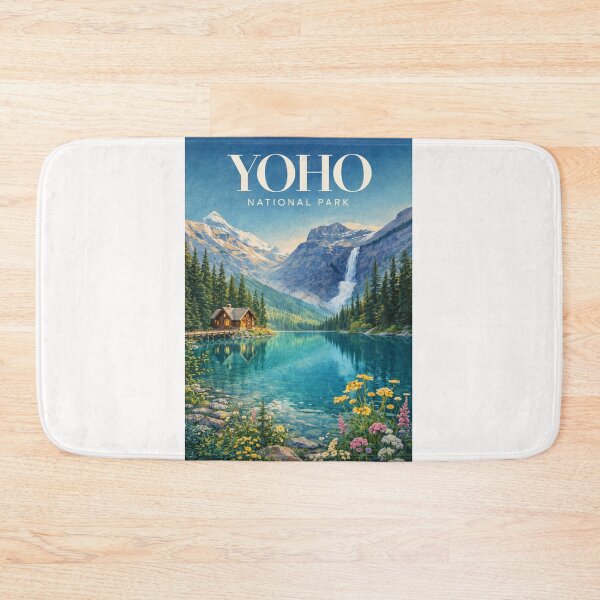 Item preview, Yoho National Park Lake O’Hara Takakkaw Falls Mount Victoria Canadian Rockies designed and sold by Places On Earth.