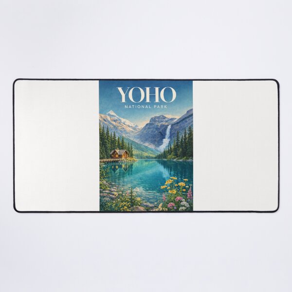 Item preview, Yoho National Park Lake O’Hara Takakkaw Falls Mount Victoria Canadian Rockies designed and sold by Places On Earth.