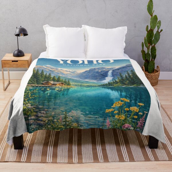 Item preview, Yoho National Park Lake O’Hara Takakkaw Falls Mount Victoria Canadian Rockies designed and sold by Places On Earth.
