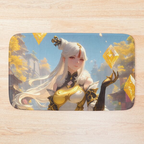 Item preview, Ningguang Genshin Impact Geo Elegance In Liyue Golden Light designed and sold by Tokyonomad.