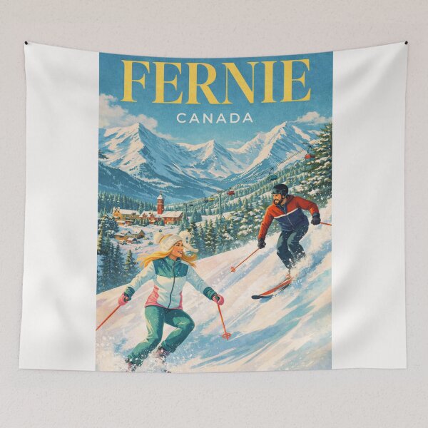 Item preview, Fernie British Columbia Lizard Range Fernie Alpine Resort Elk Valley designed and sold by Places On Earth.