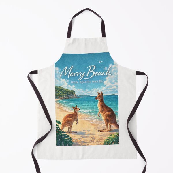Item preview, Merry Beach New South Wales Murramarang National Park Kioloa South Coast Australia designed and sold by Places On Earth.