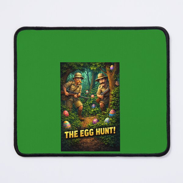 Item preview, The Egg Hunt – Funny Easter Explorer Adventure Parody Shirt designed and sold by Hornace88studio.