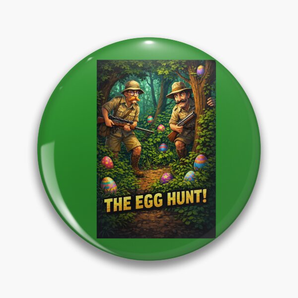 Item preview, The Egg Hunt – Funny Easter Explorer Adventure Parody Shirt designed and sold by Hornace88studio.