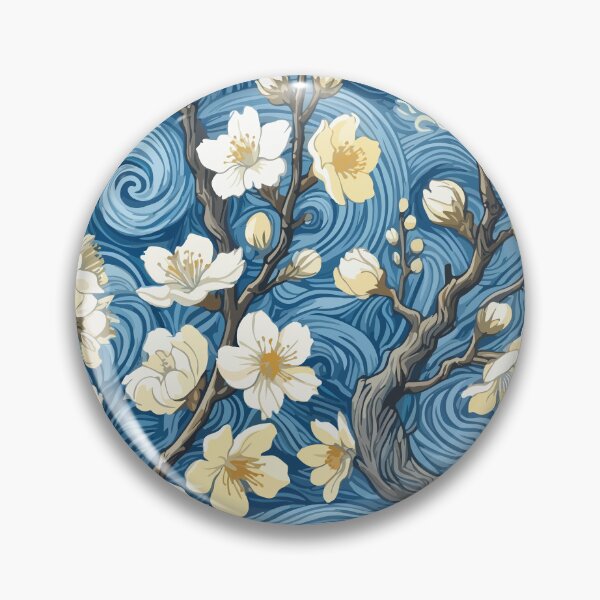 Item preview, Van Gogh Style Almond Blossoms designed and sold by BrownHorse90s.