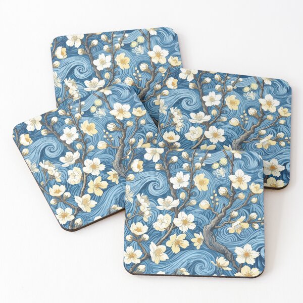 Item preview, Van Gogh Style Almond Blossoms designed and sold by BrownHorse90s.