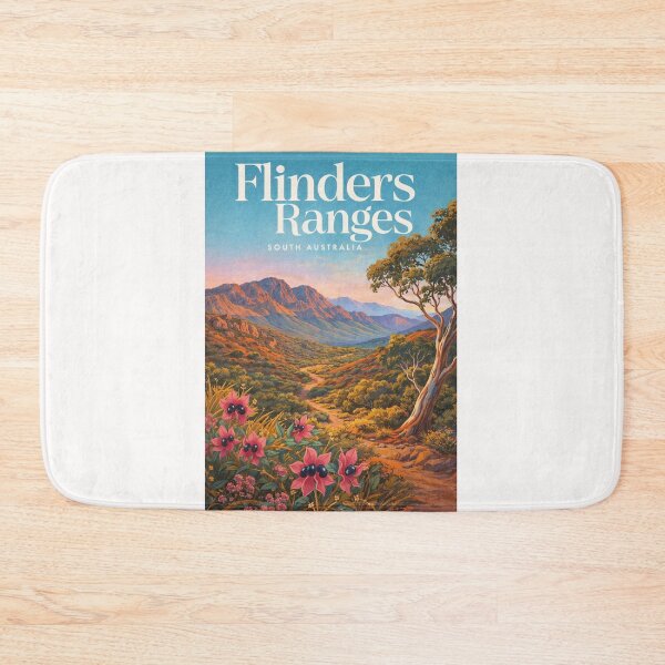 Item preview, Flinders Ranges South Australia Wilpena Pound Ikara National Park Outback Australia designed and sold by Places On Earth.