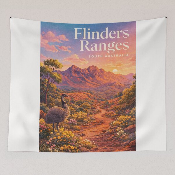 Item preview, Flinders Ranges South Australia Wilpena Pound Ikara National Park St Mary Peak designed and sold by Places On Earth.