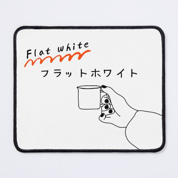 Item preview, Flat white designed and sold by Hiragana Lab.