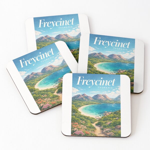 Item preview, Freycinet Peninsula Coastal Trail Tasmania Hazards Range designed and sold by Places On Earth.