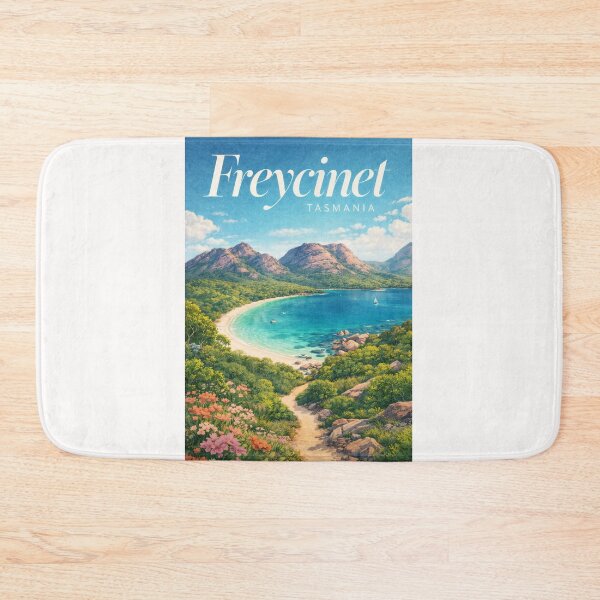 Item preview, Freycinet Peninsula Coastal Trail Tasmania Hazards Range designed and sold by Places On Earth.