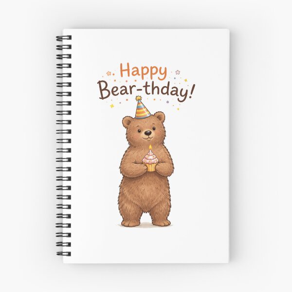 Item preview, Happy Bear-thday! designed and sold by lemurdesigns.