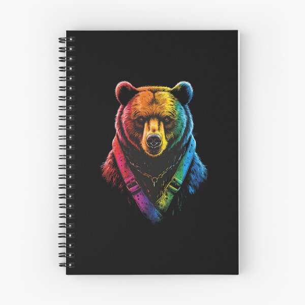 Item preview, Proud Rainbow Bear Gay Pride Art Illustration designed and sold by InkDazzle.