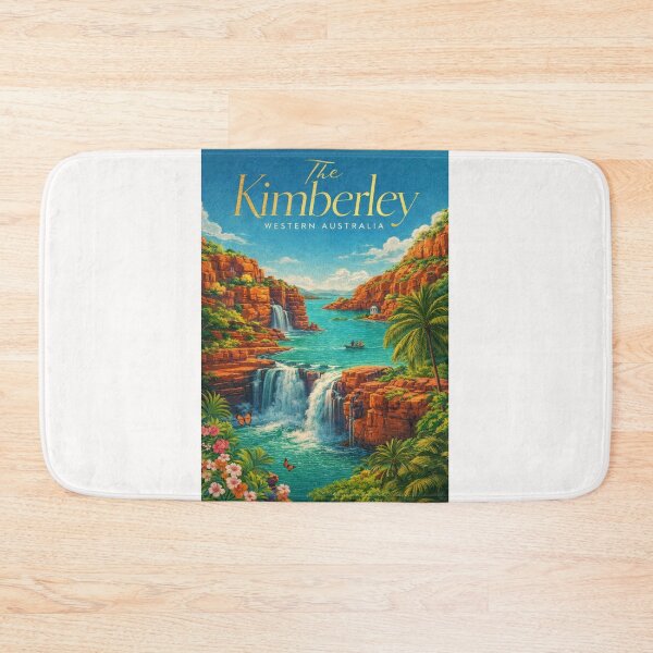 Item preview, The Kimberley Gorges and Waterfalls Ord River Western Australia designed and sold by Places On Earth.