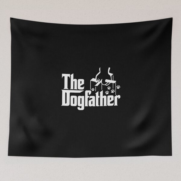 Item preview, The Dogfather Dad Fathers Day Dog Lover designed and sold by VENOM0RIOT.