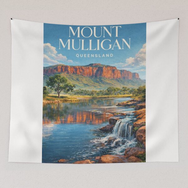 Item preview, Mount Mulligan Outback Queensland Mount Mulligan Station Atherton Tablelands designed and sold by Places On Earth.
