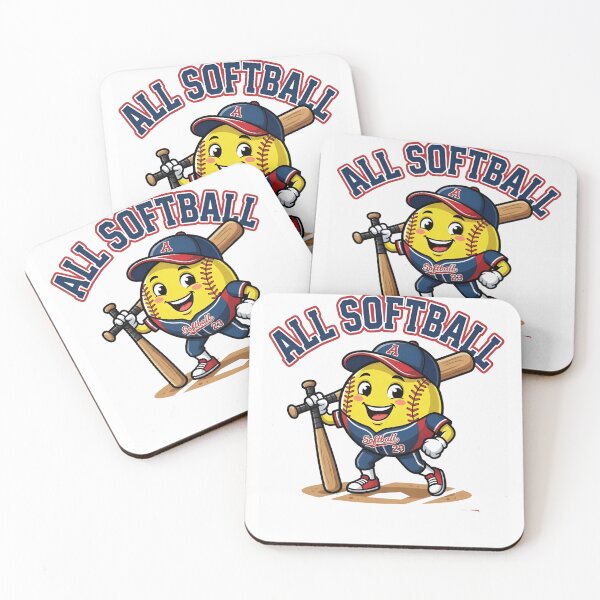 Item preview, Cute All Softball All The Time Game Day Squad Vibes designed and sold by NADIASHOP86.