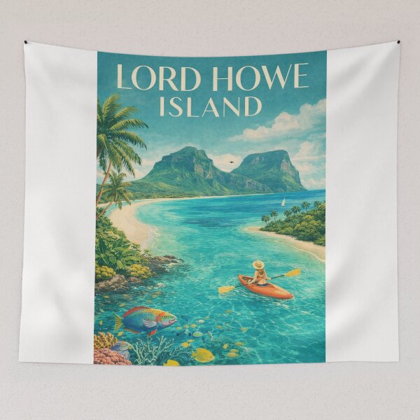 Item preview, Lord Howe Island Lagoon Mount Gower New South Wales Australia designed and sold by Places On Earth.
