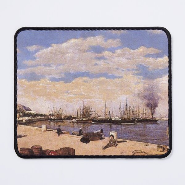 Item preview, View of the Port of Alicante designed and sold by SharonTheFirst.