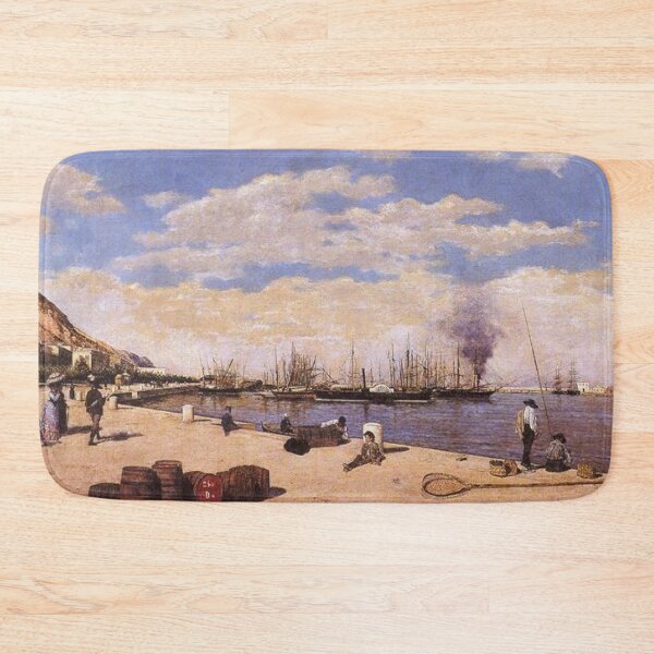 Item preview, View of the Port of Alicante designed and sold by SharonTheFirst.