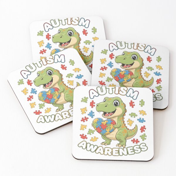 Item preview, Funny Autism Awareness Dinosaur Puzzle Cute Dino Lover Graphic designed and sold by NADIASHOP86.