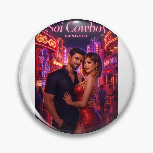 Item preview, Man and Ladyboy at Soi Cowboy in Bangkok Thailand Party Area designed and sold by Places On Earth.