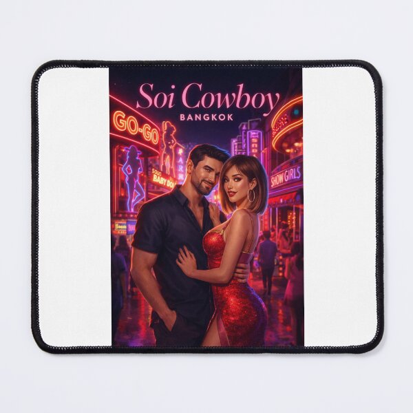 Item preview, Man and Ladyboy at Soi Cowboy in Bangkok Thailand Party Area designed and sold by Places On Earth.