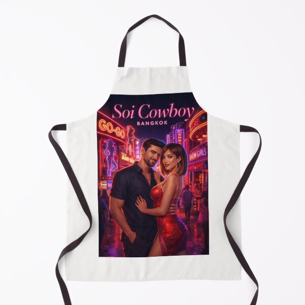 Item preview, Man and Ladyboy at Soi Cowboy in Bangkok Thailand Party Area designed and sold by Places On Earth.