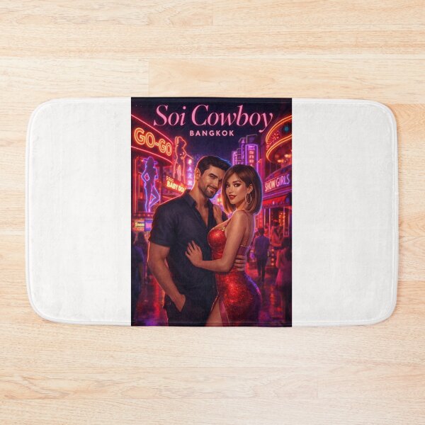 Item preview, Man and Ladyboy at Soi Cowboy in Bangkok Thailand Party Area designed and sold by Places On Earth.
