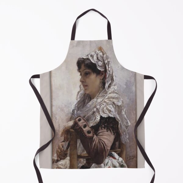Item preview, Portrait of Valencian woman designed and sold by SharonTheFirst.