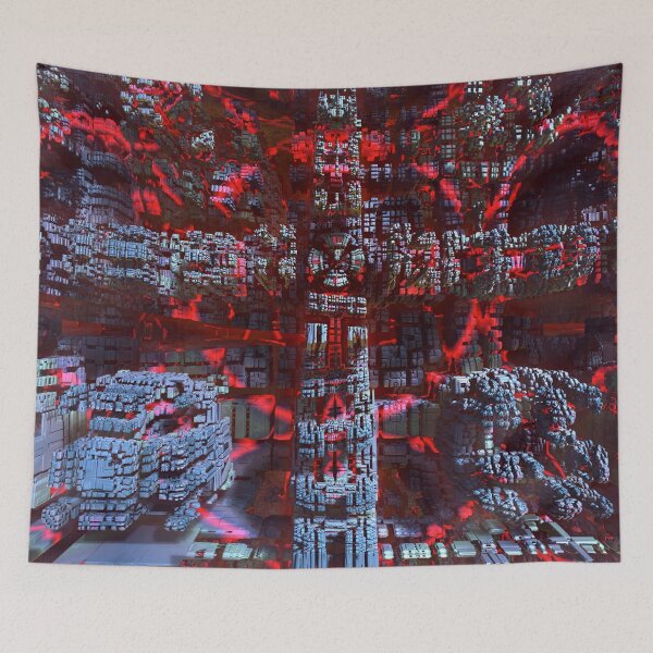 Item preview, The Wall 034 - Fractal Landscapes designed and sold by sbartinspace.