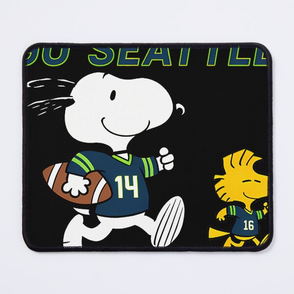 Item preview, Snoopy Seattle Seahawks Football Go Seattle designed and sold by BKcreatives.