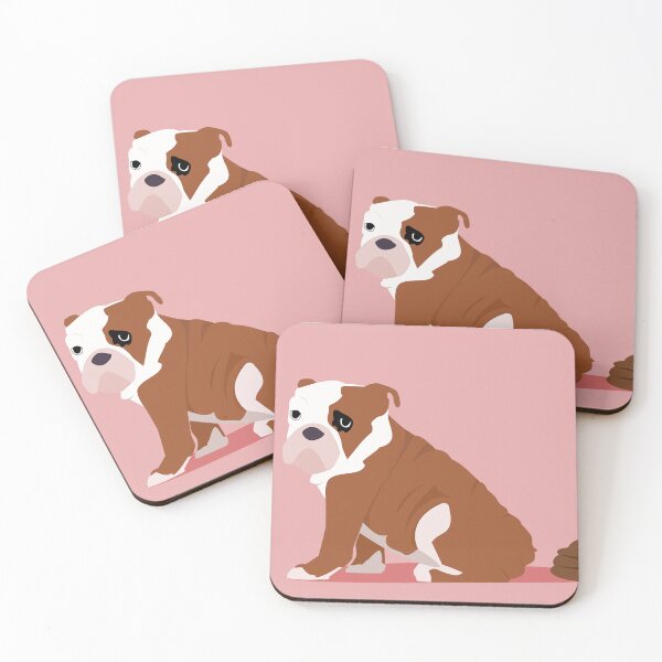 Item preview, Ashamed Bulldog  designed and sold by FitnessPotato.