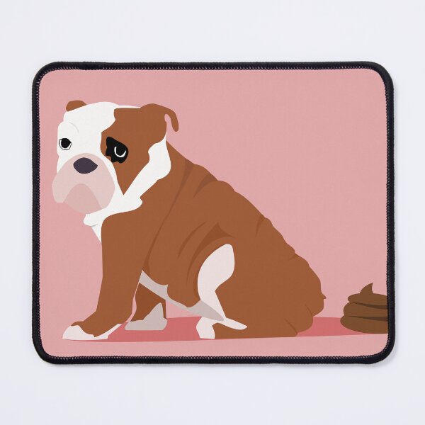 Item preview, Ashamed Bulldog  designed and sold by FitnessPotato.